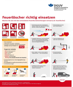 Das Plakat zeigt oben genannte Regeln bildlich auf.